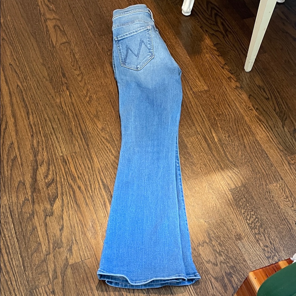 Light Blue Women's High-Rise Jeans - Picture 4 of 6